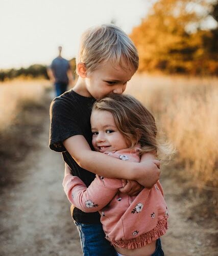 unnamed Kids hugging in Summer Joy of The Joy Mission